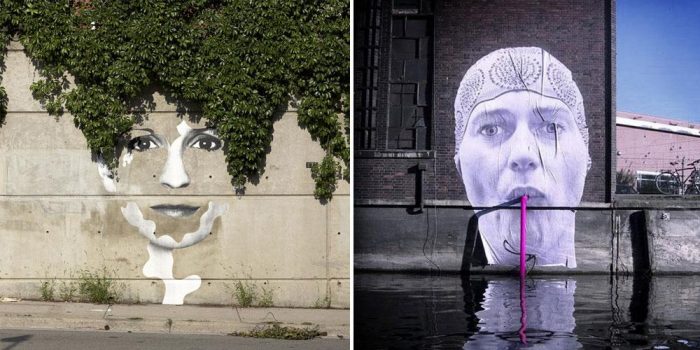 25 obras de arte de rua que interagem de forma inteligente com o que há em volta. Espere até a #13!