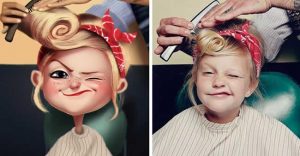 Artista brasileiro transforma fotos de pessoas em ilustrações. Imagine se fosse a sua!