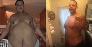 Esse homem conseguiu emagrecer mais de 170 kg e o incentivo veio de onde ele menos esperava!