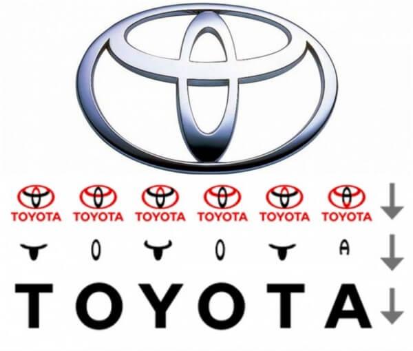 logotipo toyota