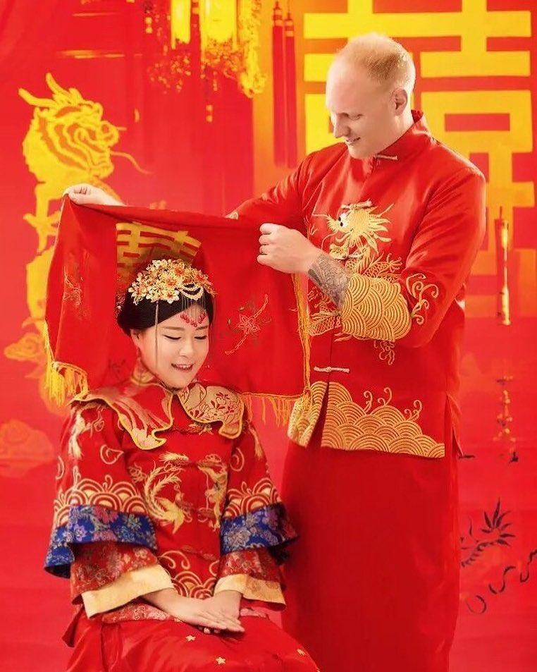 Trajes tradicionais de casamento na China