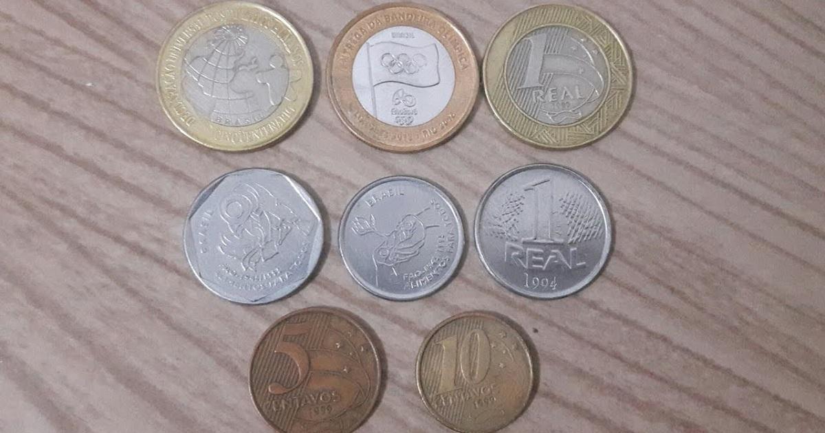 Seu troco pode valer mais do que parece: Veja as moedas mais raras do real