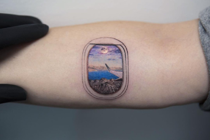 Ideias de tatuagens para quem ama viajar 9