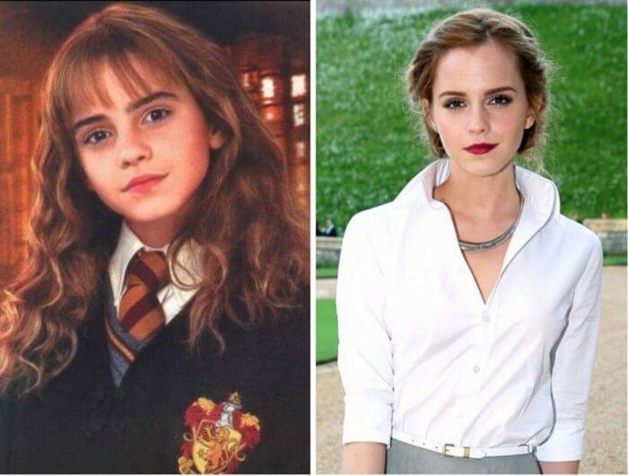 Atores Harry Potter Antes e Depois (2)