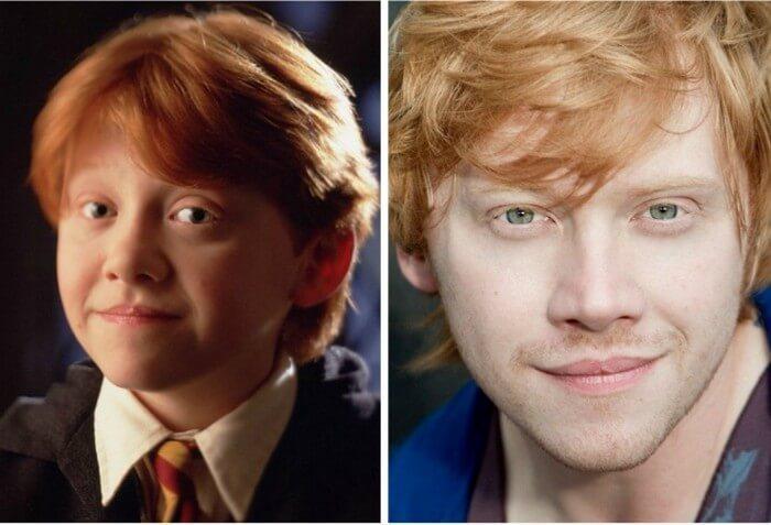 Atores Harry Potter Antes e Depois (3)