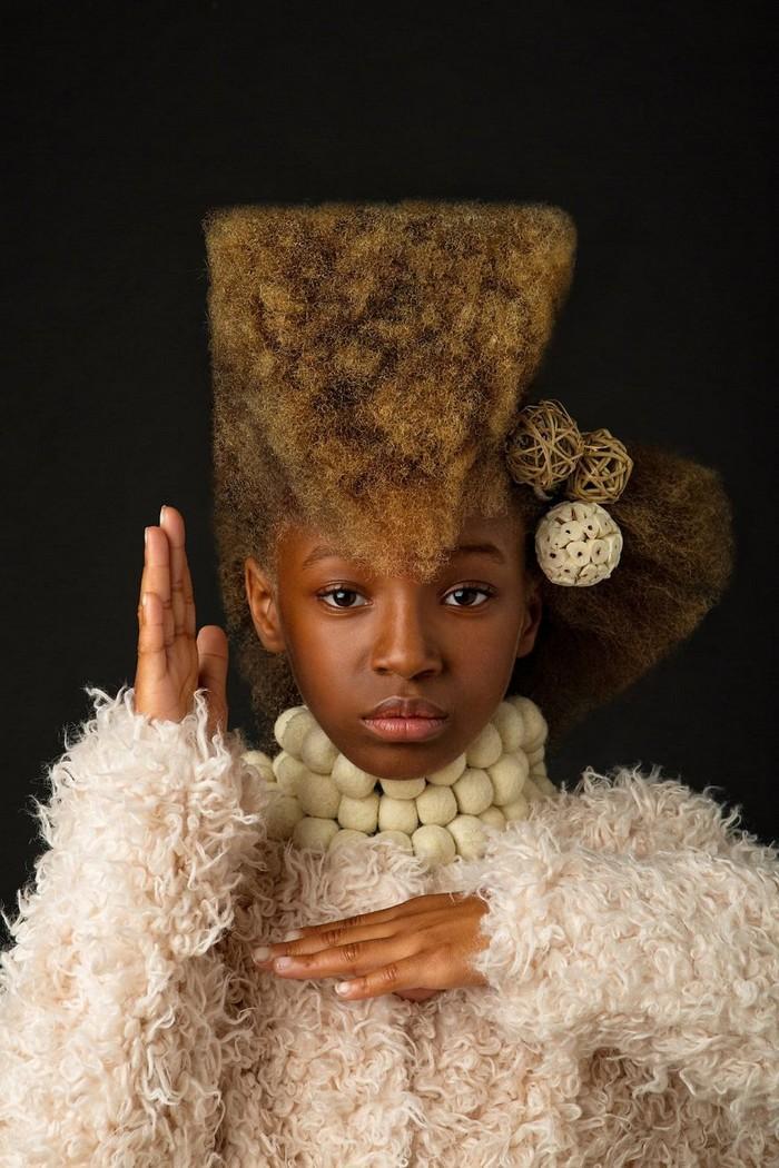 Ensaio fotográfico para ressaltar a beleza do cabelo afro 8