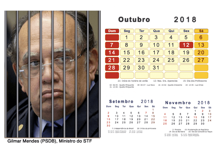 Calendário 2018 Políticos Presos (10)