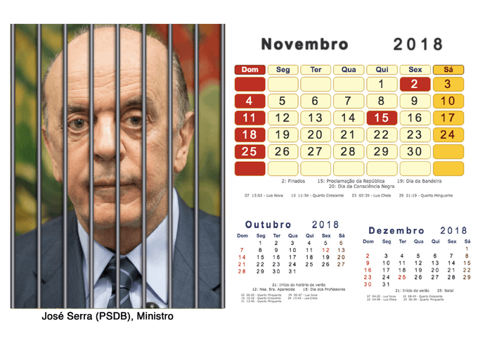 Calendário 2018 Políticos Presos (11)