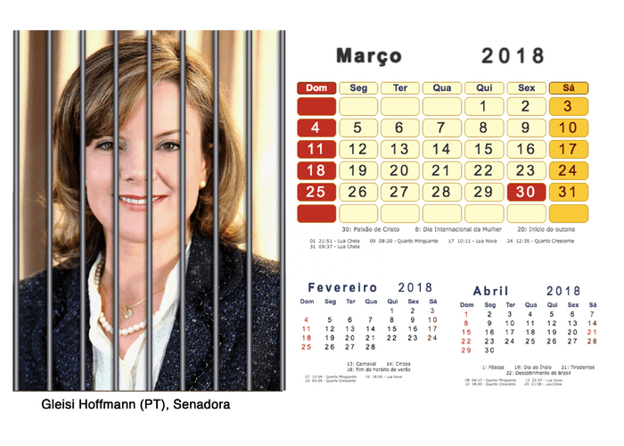 Calendário 2018 Políticos Presos (3)