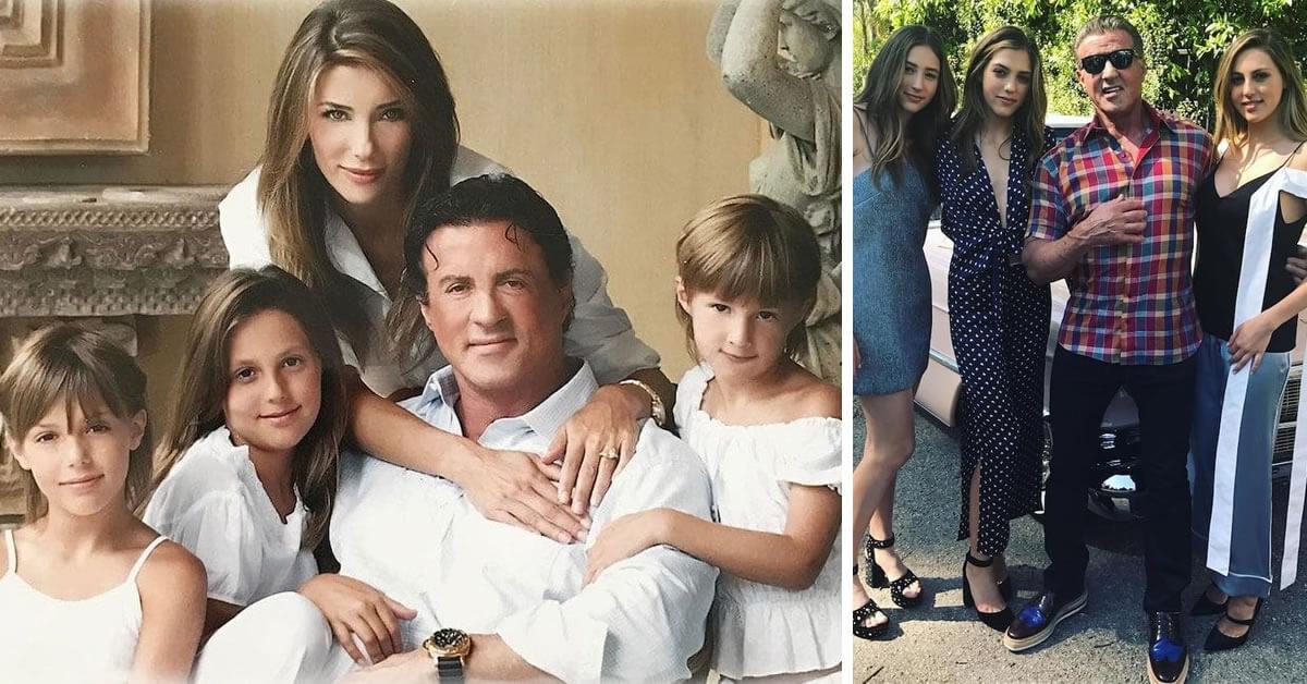 As filhas do Stallone cresceram e são um verdadeiro sucesso no mundo da moda