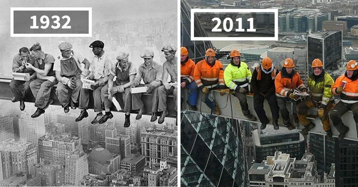 25 momentos antes e depois das principais paisagens do mundo