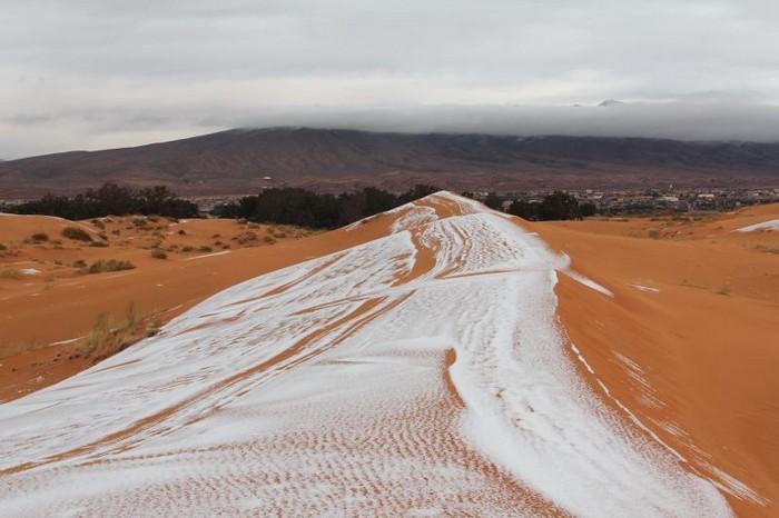 Neve no deserto do Sahara (7)