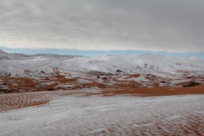 Neve no deserto do Sahara (6)