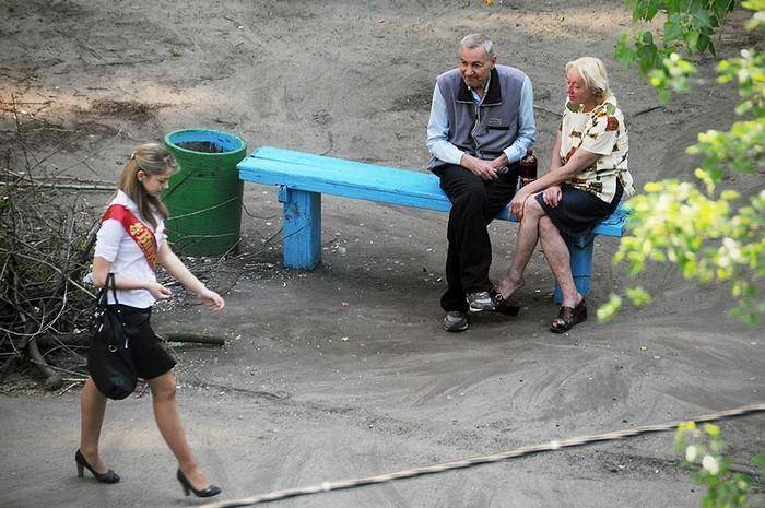 fotógrafo registra o mesmo banco de parque há dez anos (14)