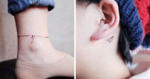 20 tatuagens pequenas e discretas para quem curte o minimalismo