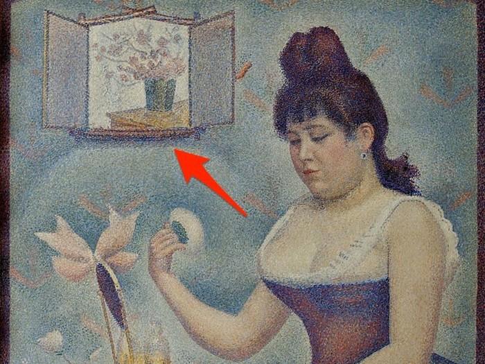 Mensagens escondidas em obras de arte famosas 12