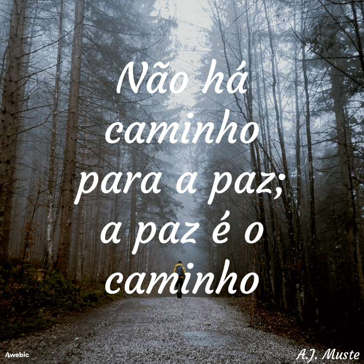 Frases de Paz - A.J. Muste