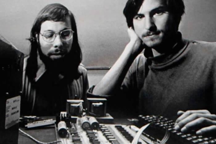 curiosidades sobre a apple - jobs e woz