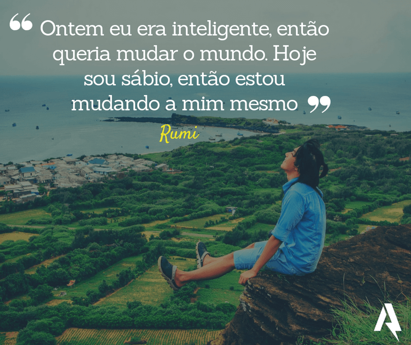 frases de mudança de vida (rumi)