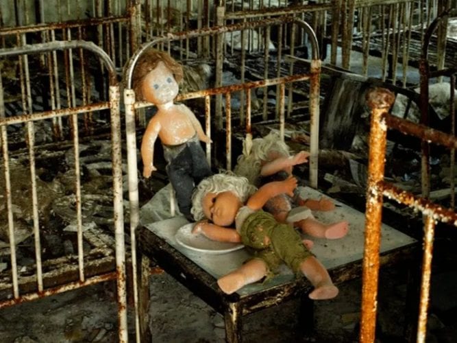 fotos assustadoras de chernobyl