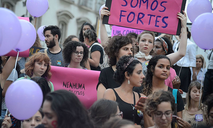 mulheres lutam por justiça no Brasil