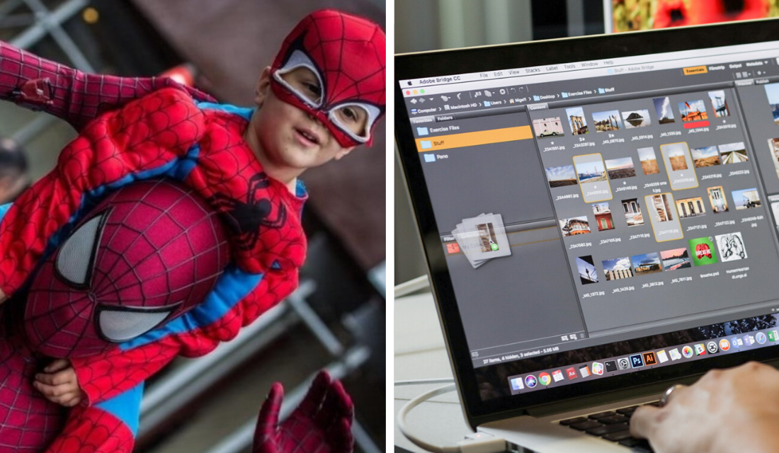 Pai transforma filho em herói usando Photoshop e web reage da melhor forma