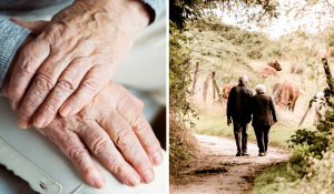 O amor não tem quarentena: mulher decide trabalhar lavando louças, para ver marido com Alzheimer