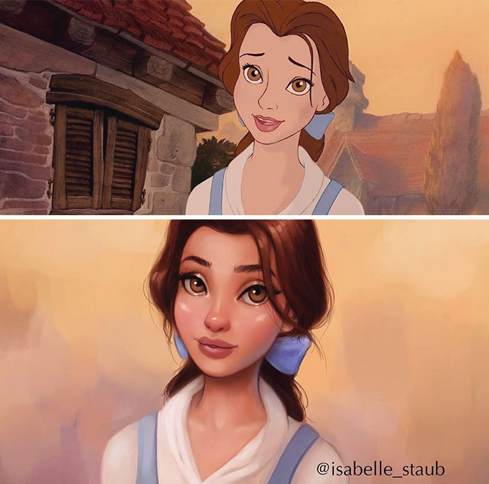 artista-recria-personagens-da-disney