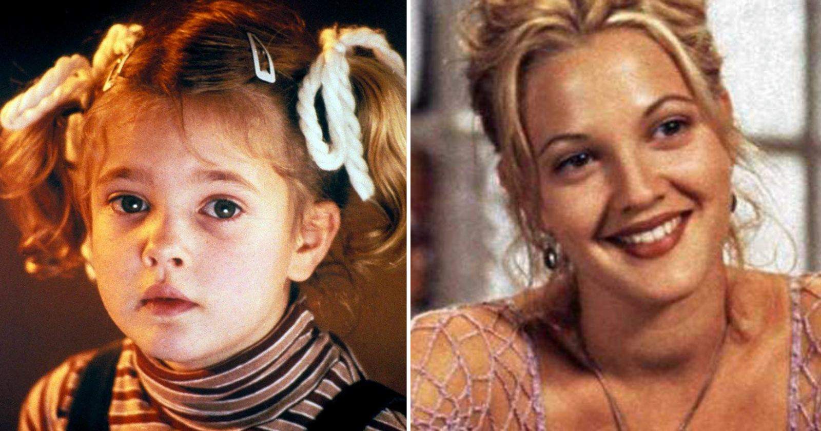 A verdadeira história de vida por trás da grande Drew Barrymore