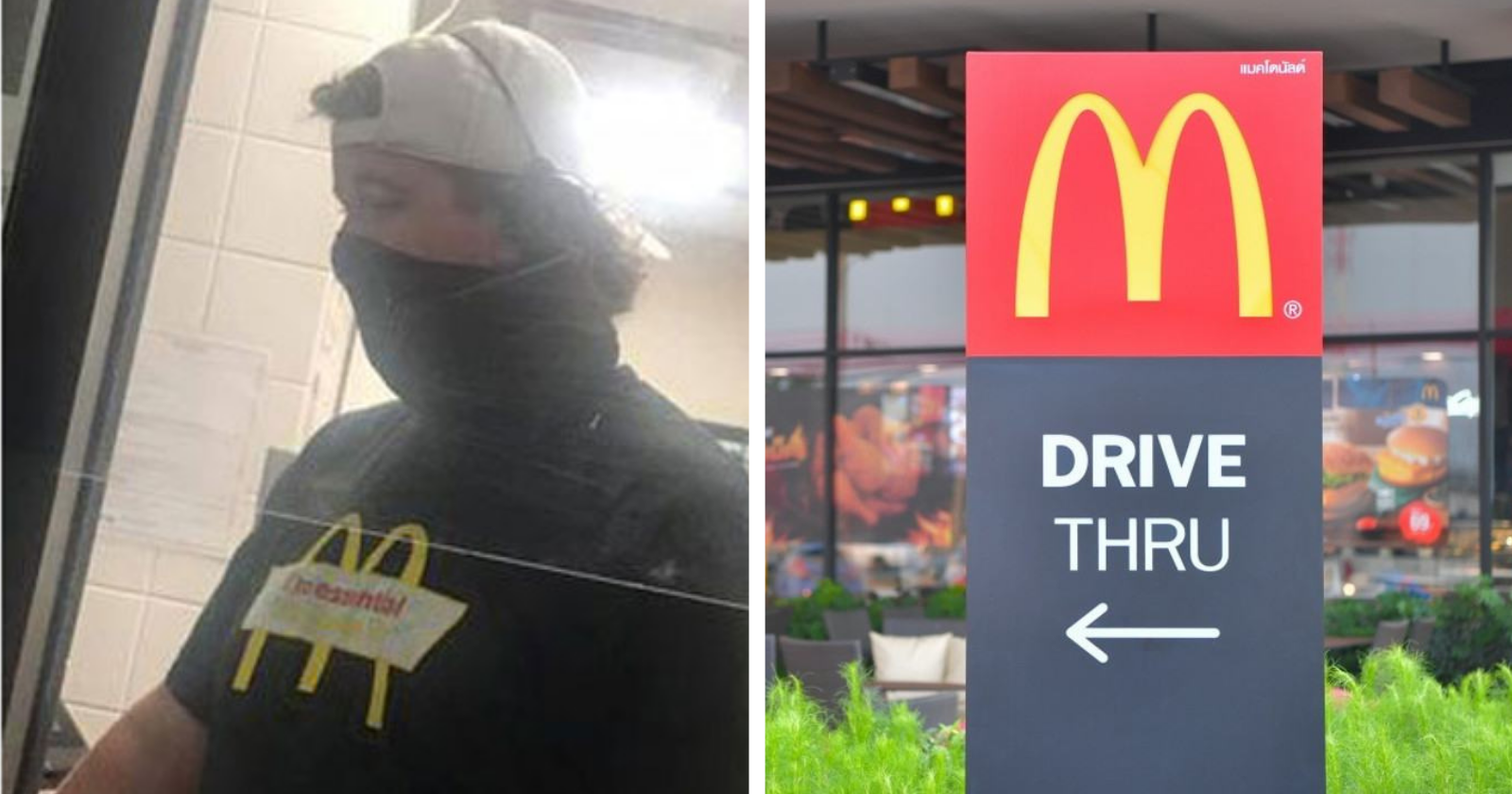 Cliente faz surpresa milionária para jovem atendente do McDonald’s que pagou sua conta