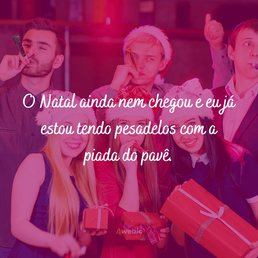 frases engraçadas de Natal