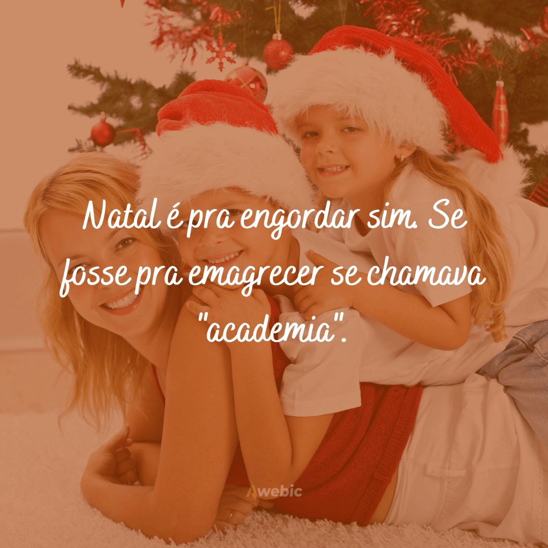 frases engraçadas de Natal