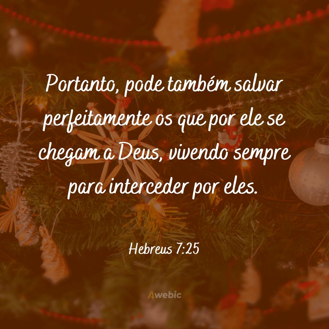 frases da Bíblia para comemorar o Natal