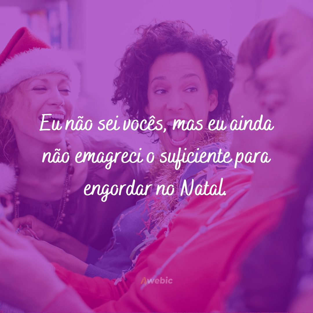 frases engraçadas de Natal