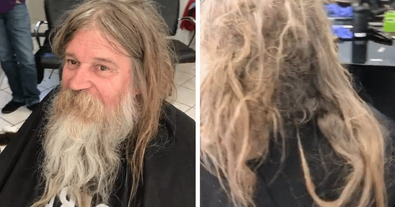 VIRAL: Barbeiro faz corte gratuito em morador de rua e transformação emociona a web