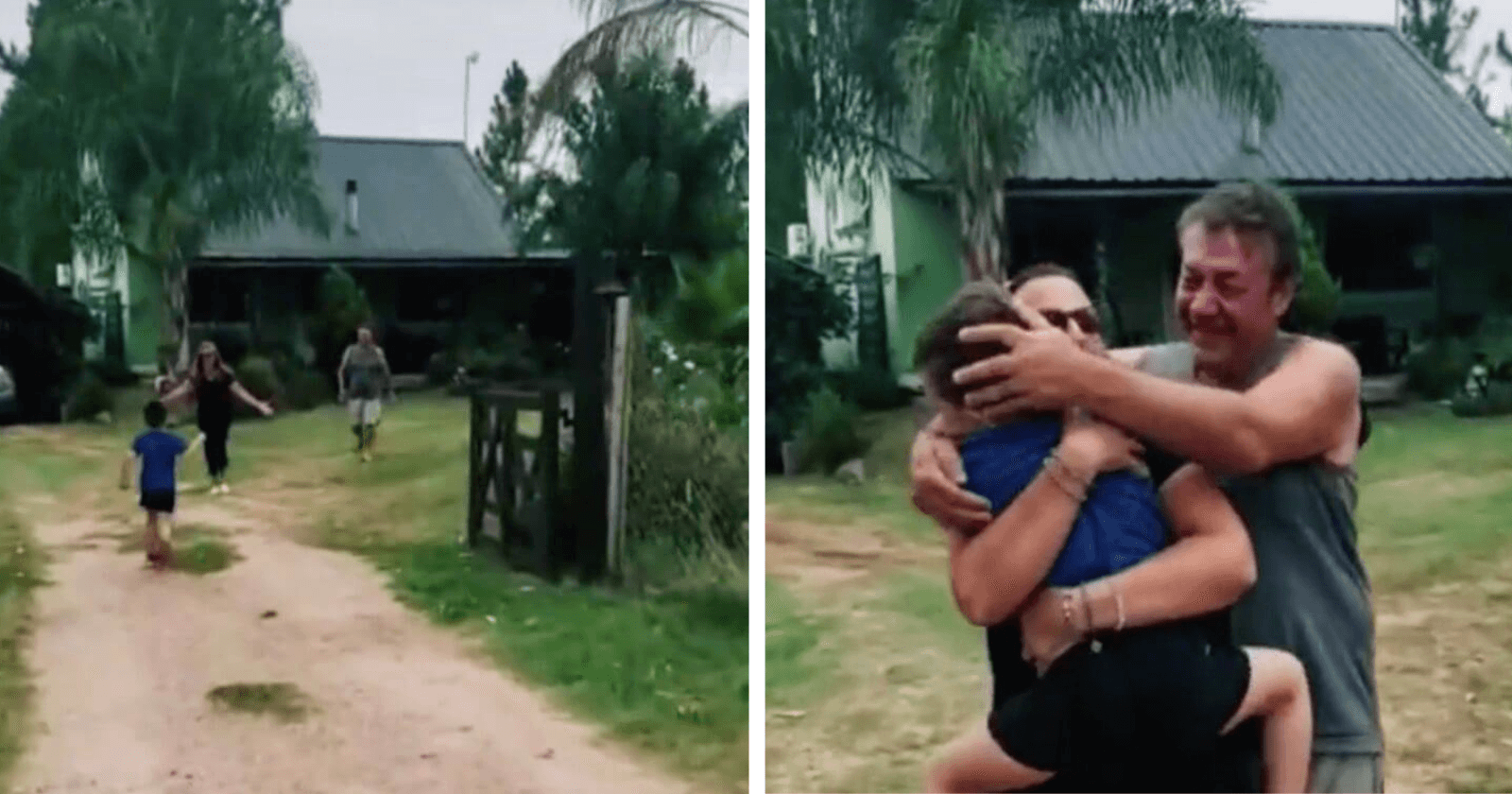 Reação de garotinho ao ver avós após um ano de quarentena é de arrancar lágrimas