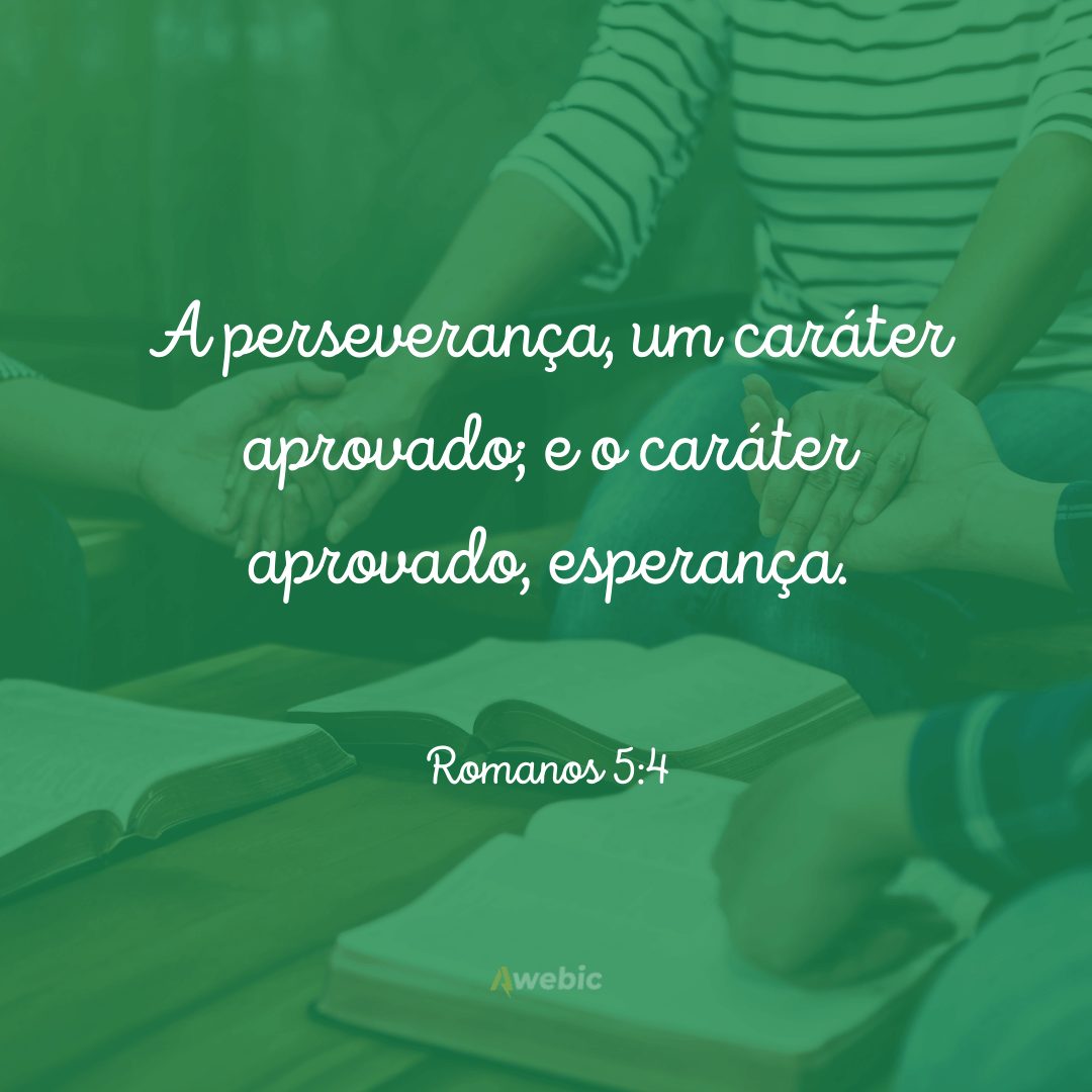 Versículos da Bíblia sobre Perseverança