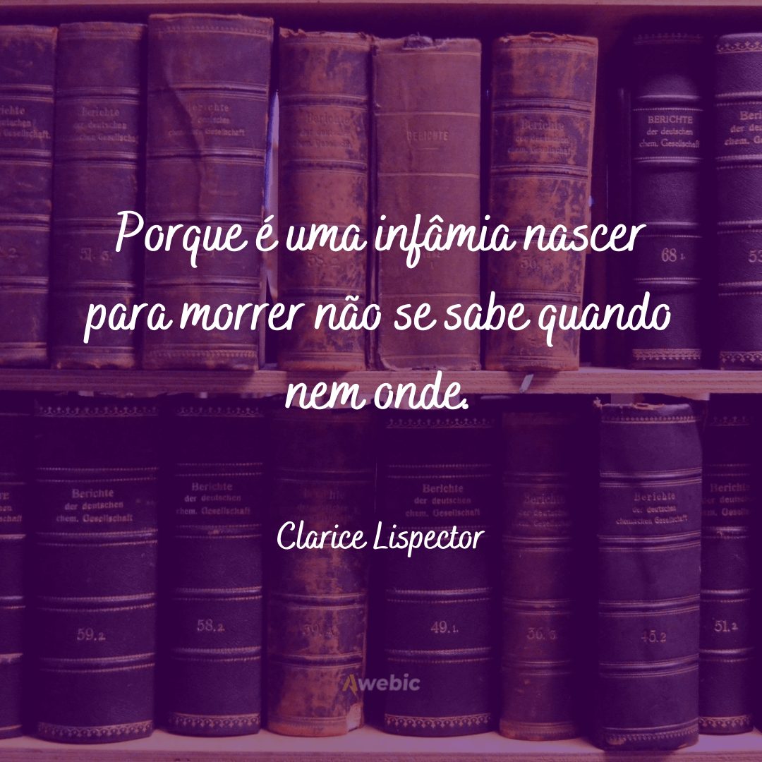 Frases de Clarice Lispector