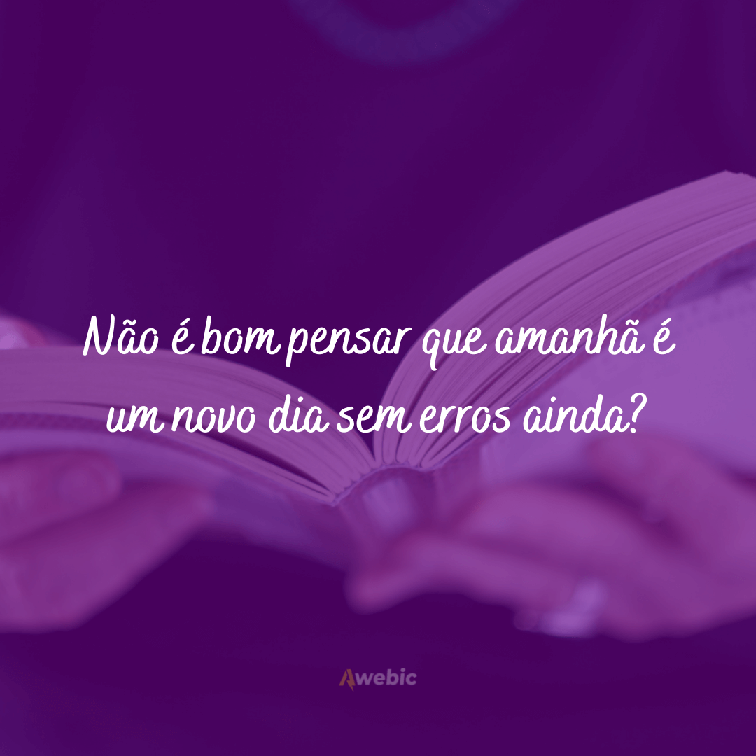 Frases Marcantes de Livros