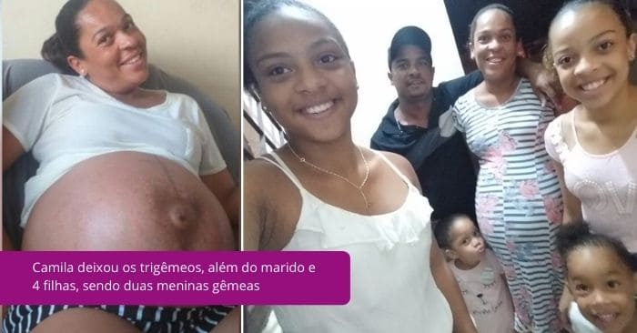 Família que perdeu mãe após parto dos trigêmeos é acolhida por milhares de desconhecidos