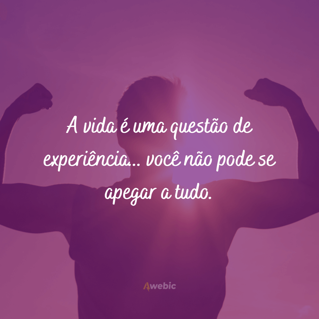 Frases de Experiência de Vida