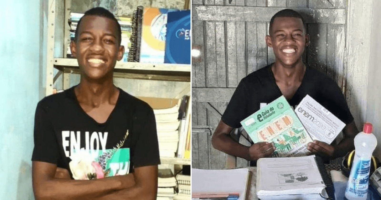 Sem energia na casa que estudava, jovem é aprovado em medicina