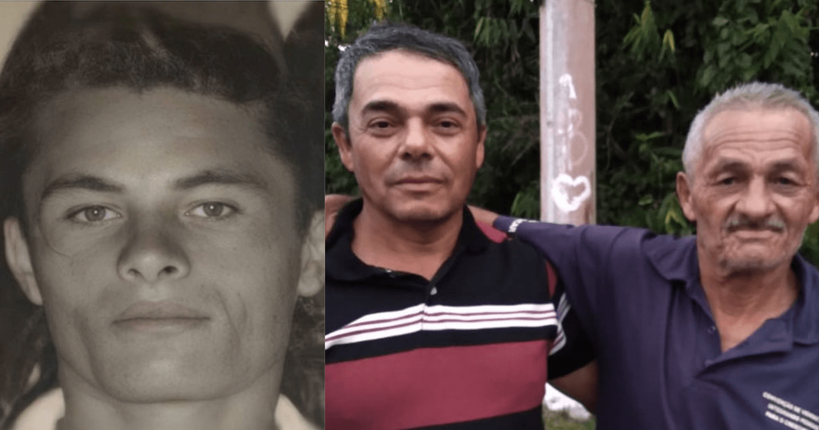 Após 30 anos, homem reencontra pai ao usar filtro em sua foto