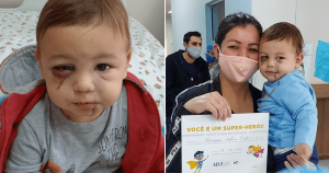 Vaquinha do bebê que sobreviveu ao ataque à creche bate meta em poucas HORAS