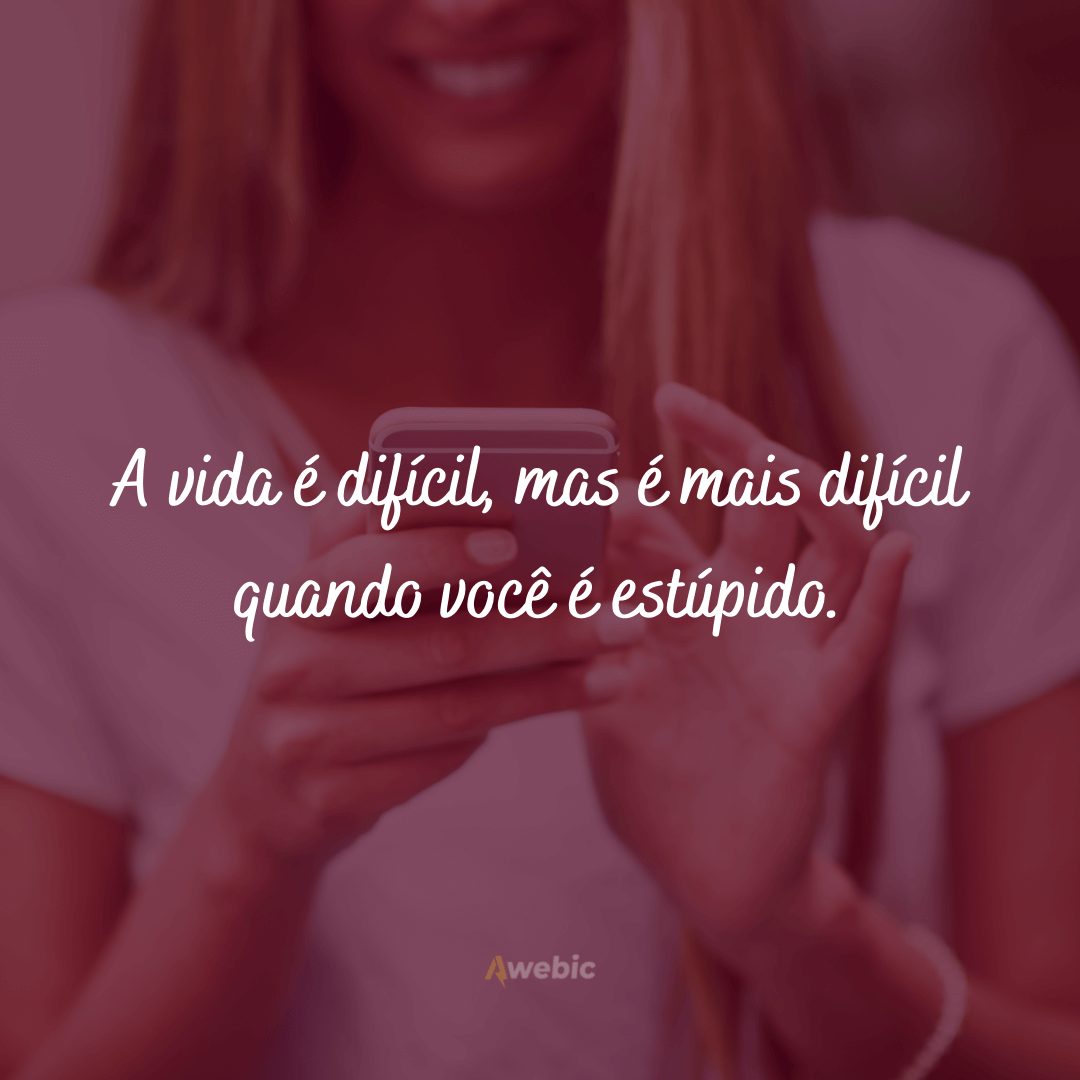 Frases Inteligentes para Redes Sociais