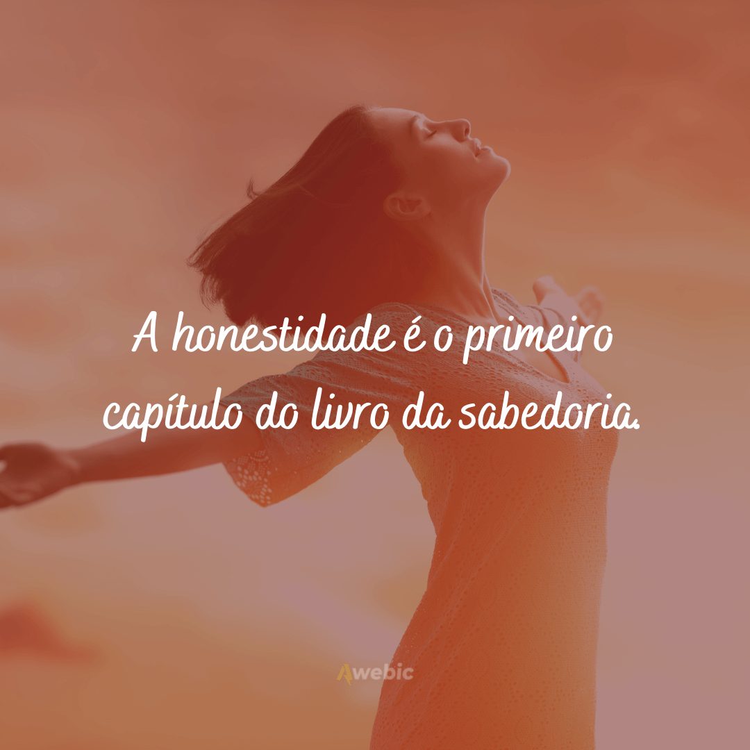 frases sobre honestidade