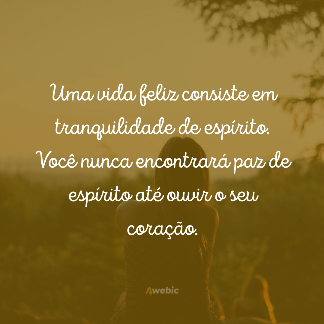 Frases de Tranquilidade