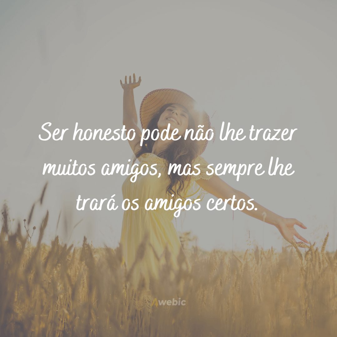 frases sobre honestidade