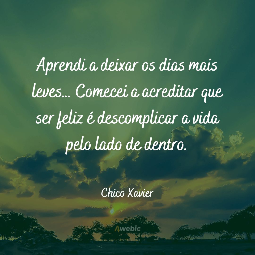 Frases de Chico Xavier