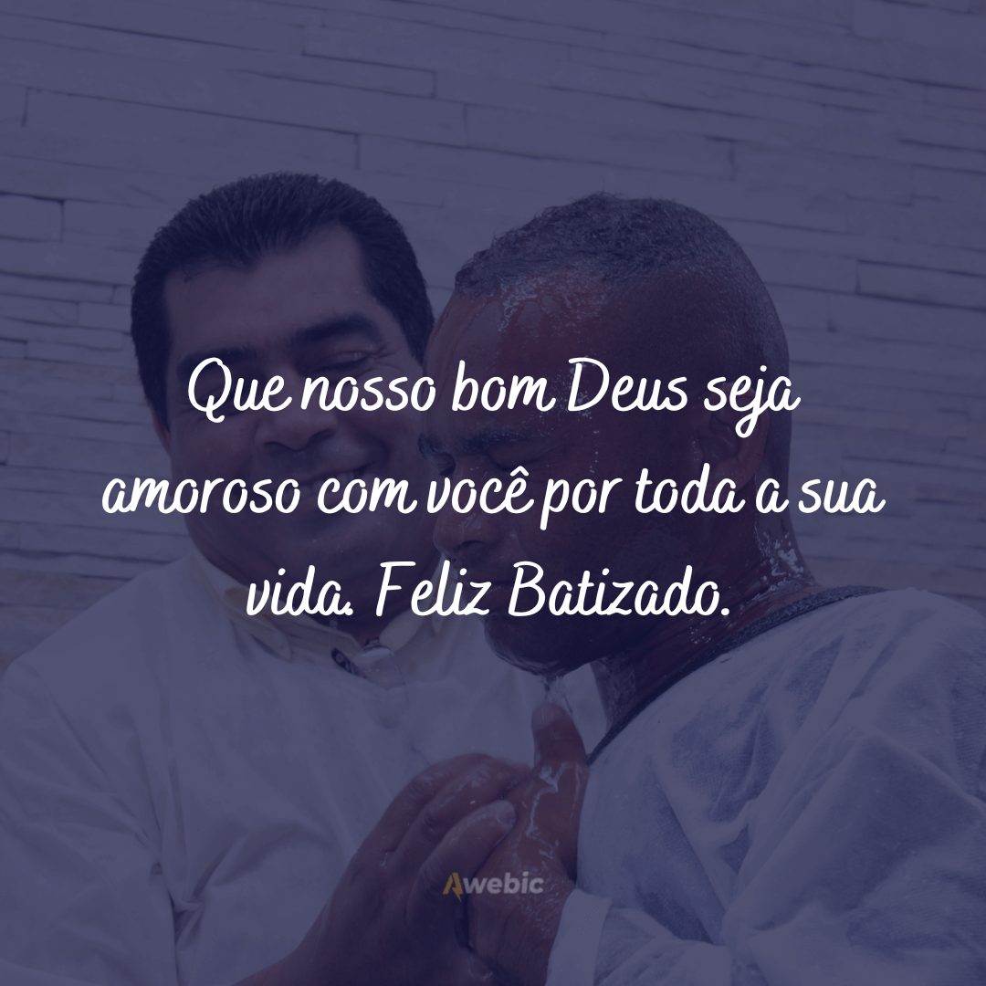 frases sobre batismo